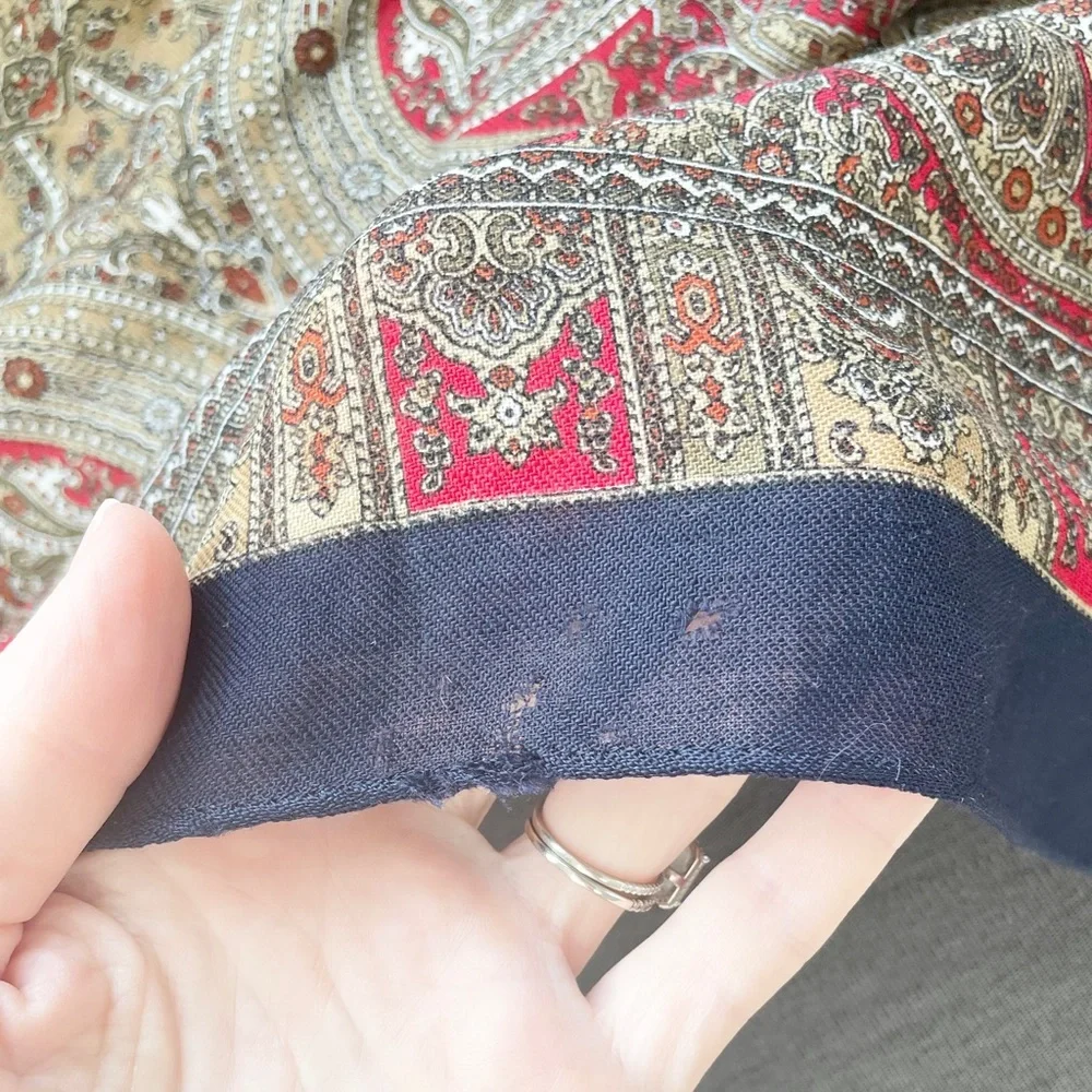 Christian Dior Paisley Scarf